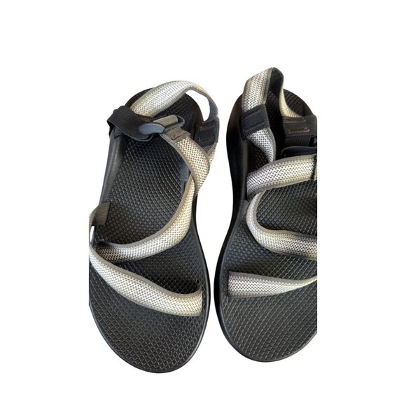 Chaco Z1 Classic Mens Sandals Split Gray Outdoor Hiking Beach Utility Size 10 - Picture 5 of 11